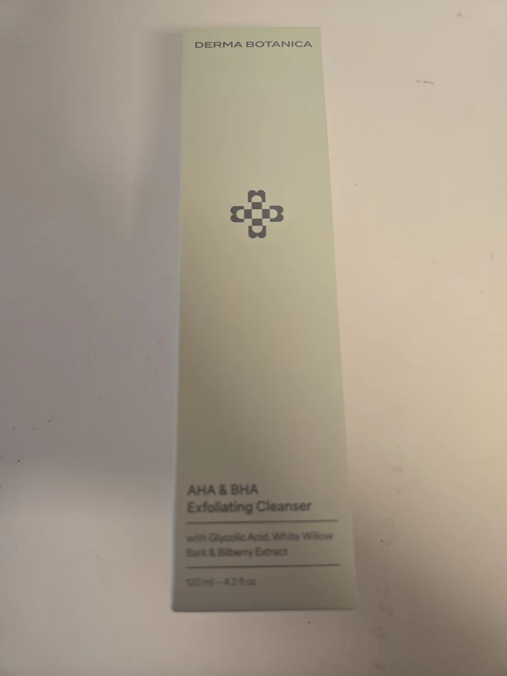 Derma Botanica AHA & BHA Exfoliating Cleanser 120ml New